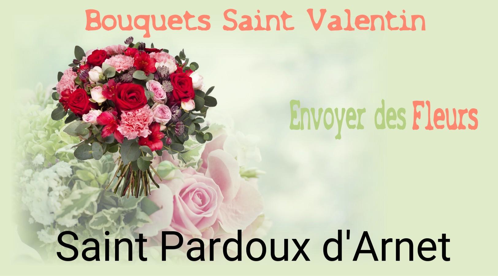 Roses de Saint-Valentin livrées à Saint-Pardoux-d'Arnet
